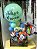 Caixote de Páscoa Kinder com coelho e balão personalizado - Imagem 1
