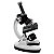 Microscópio Optic-1 Uranum Ampliações 300x 600x 1200x com Maleta de Transporte - Imagem 6