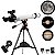 Telescópio Refrator 70/700mm Atena 2 Montagem Azimutal Fácil Simples Ver Detalhes Lua Crateras Lunares Planetas Observação Astronômica Espaço Universo Uranum - Imagem 1