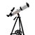 Telescópio Refrator 70/500mm Virgo 2 Observar Universo Noturno Fotos Qualidade Acessórios Pratico Leve Montagem Azimutal - Imagem 1
