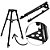 Montagem GOTO Motorizada para Astrofotografia | Base Automática de Alta Precisão p/ Telescópio - Imagem 4