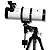 Telescópio Refletor Newtoniano 130mm Andrômeda 2 Uranum EQ3 Astronômico Luneta Para ver Nebulosas Planetas Galáxias Estrelas - Imagem 17