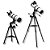Telescópio Refletor Newtoniano 130mm Andrômeda 2 Uranum EQ3 Astronômico Luneta Para ver Nebulosas Planetas Galáxias Estrelas - Imagem 4
