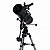 Telescópio Refletor Uranum Galileu 160/800mm Montagem Equatorial EQ4 Observação Planetária Lunar - Imagem 8