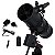 Telescópio Refletor Uranum 160mm Galileu Com Montagem Equatorial Alemã Motor 4 Tempos Base Motorizada Alta Precisão - Imagem 1