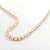 Colar choker Riviera  Cristal Zirconia  Grossa 4mm  - Semijoia Banhada a Ouro 18k - Imagem 5