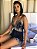 Pijama Sabrina Short Doll Renda Bordada - Imagem 3
