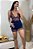 Pijama Short Doll Nicole em Malha e Renda Bordada - Básico e Sensual - Imagem 5