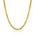 Colar Malha Corrente Lacraia/ Salamandra ou Serpente de 8mm - Semijoia Banhada a Ouro 18K - Imagem 2