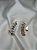 Brinco Ear Cuff Cravejado em Zirconias Cristais e Zirconias Coloridas Colorido - Semijoia Banhada Ouro 18 K - Imagem 2