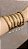 Bracelete/ Pulseira Liso/Trabalhado - Semijoia Delicada Banhada a Ouro 18K - Imagem 1