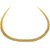 Colar Chocker Lacraia Trançada Corrente Semijoia Banhada a Ouro 18K - Imagem 1