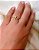 Anel Religioso Nossa Senhora Cravejado Elegante Delicado- Banhado a Ouro 18k - Semijoia - Imagem 1