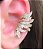 Piercing Fake Asas Grande Todo Cravejado - Banhada a Ouro 18K - Semijoia - Imagem 2