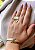 Conjunto Circulo Duo Martelado - Colar Duo -  Anel Duo - Bracelete Duo - Brinco Duo - Semijoia Banhada a Ouro 18K - Imagem 4