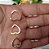 Brinco Kit Trio de Argolas de Coração Cravejadas de Zirconias - Semijoia Banhada a Ouro 18k - Imagem 3