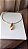 Colar/ Chocker /Gargantilha/ Aro Tubo 2mm Liso Com Pingente Gota Liso Grande- Semijoia Banhada Ouro 18 K - Imagem 1