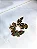 Brinco EarCuff  Deslumbrante de Folhas ou Gotas Marteladas Liso -  Semijoia Banhado a Ouro 18K ou a Prata 925 - Imagem 3