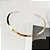 Colar Aro Chocker - Liso Grosso de 5mm - Semijoia Banhada a Ouro 18K ou em PRATA 925 - Imagem 2