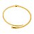 Colar Aro Gota -  Semijoia Banhada no Ouro 18k - Imagem 1