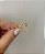 Anel Laço Fio com Bolinhas nas Pontas - Minimalista Ajustavel - Semijoia Banhada a Ouro 18K - Imagem 2
