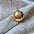 Anel Maxi Bola - Esfera - Semijoia Banhado a Ouro 18k - Imagem 2