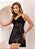 Camisola Carol – Sensualidade e Conforto em Malha Fria & Renda - Imagem 2