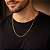 Colar Masculino Eterno de 60cm Com Elos de 2,5mm - Semijoia Banhada a Ouro 18K - Kalize - Imagem 2
