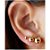 Brinco Trio de Bolinhas - Kit -  Semijoia de Luxo  Banhada a Ouro 18k - Imagem 1