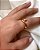 Anel Gotas Liso Ajustavel /Regulavel - Banhado a Ouro 18k - Semijoia - Imagem 1
