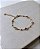 Pulseira Zirconias Coloridas Delicada - Semijoia Banho Ouro 18K - Imagem 1