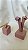Brinco Ear Hook Gota Dupla Liso - Meia Argola - Banhada a Ouro 18K - Semijoia - Imagem 1