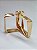 Brinco Liso Quadrado - Banhado a Ouro 18K - Semijoia - Imagem 1