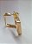 Brinco Liso Quadrado - Banhado a Ouro 18K - Semijoia - Imagem 4