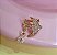 Piercing Fake de Espirito Santo e Infinito crabejado - Banhada a Ouro 18K - Semijoia - Imagem 1