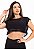 Blusa Cropped Tela Transparente - Imagem 1