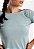 Blusa Fitness Tecido Texturizado Verde Metamorfose - Imagem 3