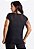 Blusa Fitness Tela Manga Curta Preto - Imagem 3