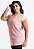 Blusa Fitness Tela Manga Curta Rosa - Imagem 3