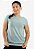 Blusa Fitness Tela Manga Curta Verde - Imagem 1