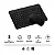 Teclado Sem Fio Bluetooth Recarregável Com Mouse - PRETO - Imagem 9