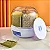 Dispenser De Alimentos E Grãos Giratório Com 6 Divisões - Imagem 2
