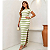 Vestido Muscle Listrado - Imagem 1