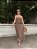 VESTIDO LEONORA MARROM - Imagem 1
