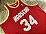 Camisa de Basquete Houston Rockets Hardwood Classics M&N - Olajuwon 34 - Imagem 2