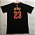 Camisa de Basquete com Mangas Cleveland Cavaliers Retrô 2016 - Lebron James 23 - Imagem 3