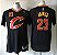 Camisa de Basquete com Mangas Cleveland Cavaliers Retrô 2016 - Lebron James 23 - Imagem 1