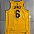 Camisa de Basquete Lakers 2022 Versão Bordado Denso - 6 Lebron James - Imagem 3