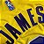 Camisa de Basquete Lakers 2022 Versão Bordado Denso - 6 Lebron James - Imagem 5