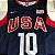 Camisa de Basquete USA Dream Team Olimpíadas 2008 Bordado Denso - Kobe Bryant 10 - Imagem 6